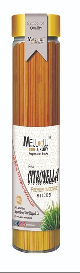 Mosquito Repellent Pack – Natural Incense Sticks [50 Stick] CITRONELLA
