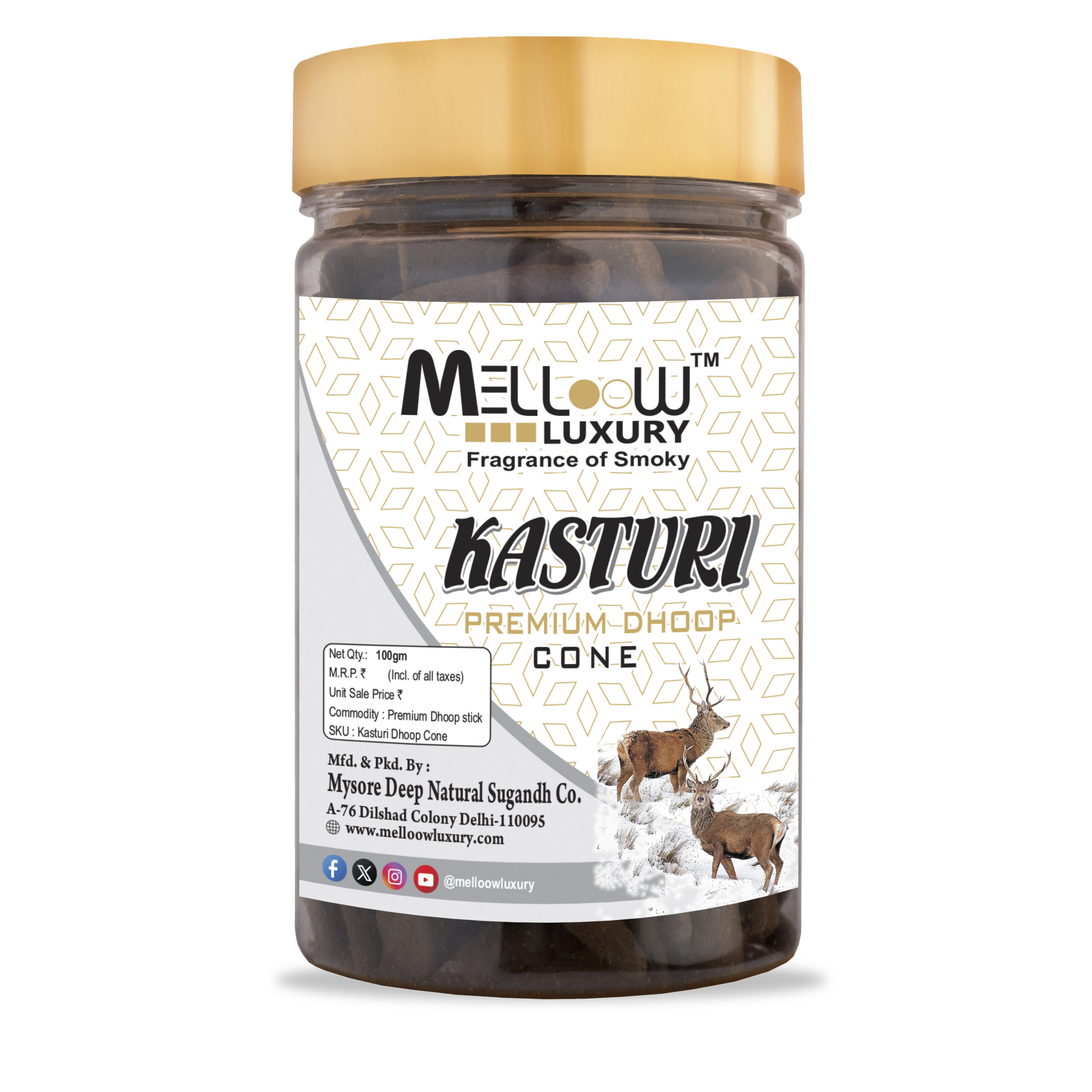 Kasturi 100gm CONE